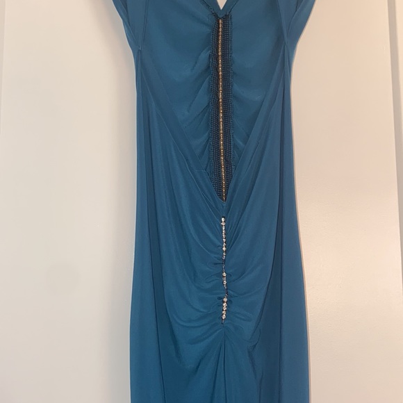 Luxury Crystal Embellished Long Mermaid Dress - Picture 6 of 8